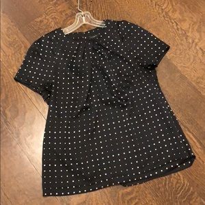 Ann Taylor Polka Dot Shirt